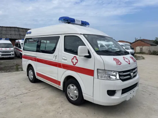 Foton G7 G9 Ambulanza di pronto soccorso a pressione negativa Trasferimento paziente Ambulanza Monitor Reparto