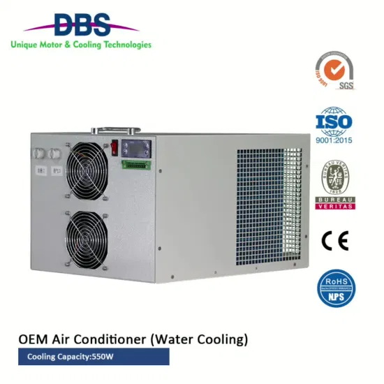 Condizionatore d'aria con raffreddamento ad acqua da 550 W per l'industria medica