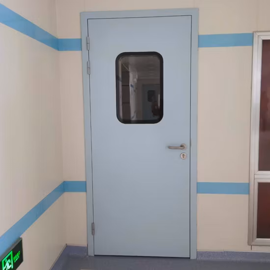 Porta di purificazione Porta del reparto a pressione negativa del salone di bellezza Porta per camera bianca battente della clinica di bellezza medica